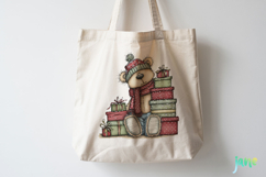 Whimsical Christmas Bears Clipart Product Image 3