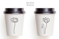 Poppy svg, Wildflower svg, floral svg, flowers cut files Product Image 3