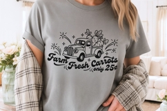 Farm Fresh Carrots Svg, Easter Truck Svg, Easter Carrots Svg Product Image 4