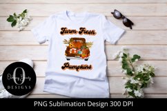 Farm Fresh Pumpkins|Retro Sublimation|Fall Sublimation PNG Product Image 18