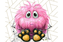 Quirky Monster Clipart PNG, Funny Spooky Creatures Product Image 3