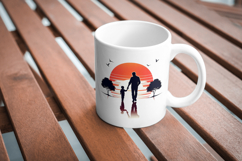 50 Fathers Day Silhouette Clipart PNG Bundle Product Image 3