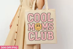 Over stimulated moms club PNG,Retro Mama Sublimation Product Image 3
