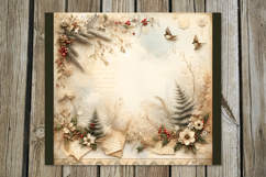 Vintage Christmas | 4 xmas Sublimation Tumbler Designs P Product Image 3