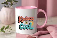 Kindness Is Cool Sublimation Design Product Image 3