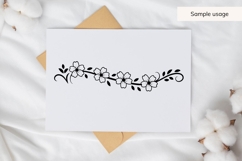 Flower Divider SVG Product Image 3