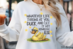 Sarcastic Duck Sublimation Bundle PNG Product Image 5
