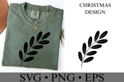 Christmas Leaves Svg | Christmas svg | Shirt Svg Product Image 3