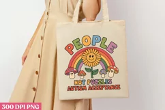 People Not Puzzles Autism PNG, Autism Sublimation PNG Product Image 3