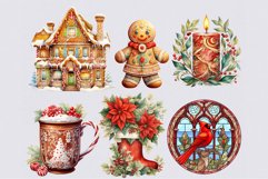 Christmas clipart, Christmas clipart, 100 PNG Product Image 3