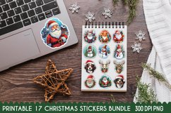 Christmas Stickers Bundle | Printable Sticker Bundle Product Image 2