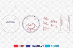 Personalized Mom And Kid Hands Sign SVG Product Image 2