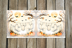 Cute ghost | 4 Funny Halloween Sublimation Mug designs PLUS Product Image 3