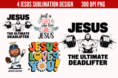 Jesus Sublimation PNG Product Image 1