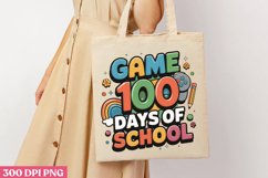 Game On 100 Days of School PNG, Product Image 3