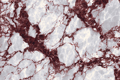 White Marble Background with Burgundy Vein Texture Product Image 1