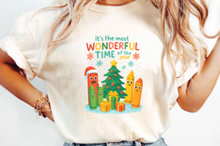 Cute Crayon Christmas Sublimation, Christmas Png Product Image 3