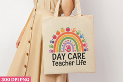 DAY CARE TEACHER LIFE PNG, Sunflower Sublimation PNG Product Image 3