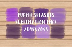 Purple Sublimation Splashes Product Image 1