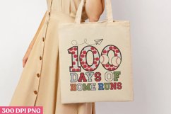 100 Days of Home Runs PNG, Product Image 1