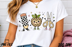 Back to School Png, Cute School Supplies PNG Product Image 3