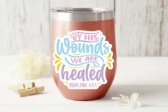 By his wounds we are healed ISALAH 53 5 PNG Product Image 3