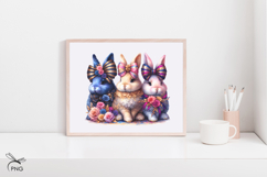 Easter bunnies sublimation Product Image 3