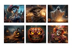 Halloween Tumbler Bundle, 3D Halloween Tumbler Wrap Product Image 3