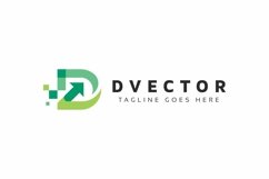D vector Digital Crypto Logo Product Image 2