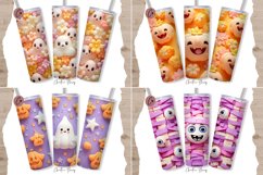 16 3D Kawaii Halloween Tumbler Bundle Product Image 2