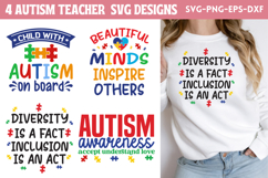 Autism Teacher SVG Product Image 1