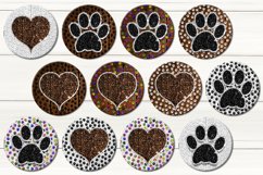 Pets love | 12 Car coaster &amp; key chain sublimation designs Product Image 3