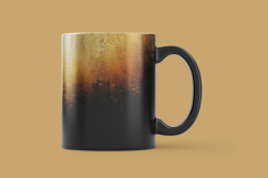 Gold &amp; Black Gradient Digital Paper Product Image 3