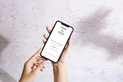 Modern Save the Date Digital Invitation Template Product Image 3