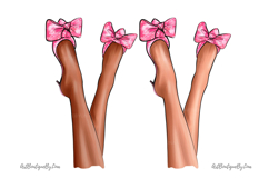 Mother Daughter Clipart: Glam Heels Product Image 2