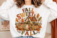 Thanksgiving Pumpkin Sublimation PNG Product Image 4