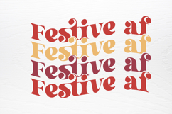 Retro Christmas Tshirt SVG Product Image 3