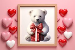 Valentines Day Animals Clipart, Valentines Couple Product Image 3