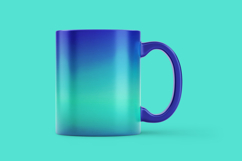 Sky Blue Gradient Background Digital Paper Product Image 3