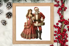 Vintage Christmas Clipart, Vintage Christmas Clipart Product Image 3