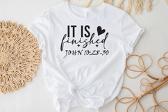 It Is Finished PNG T-Shirt Design Product Image 3