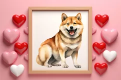 Valentine Pet Dogs Clipart, Valentine Pets Clipart Product Image 3
