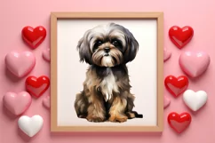 Valentine Pet Dogs Clipart, Valentine Pets Clipart Product Image 3