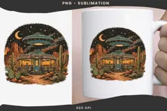 Roswell road trip png design for T-shirts Product Image 2