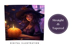 Halloween Tumbler Wrap Design, Halloween Sublimation Design Product Image 3