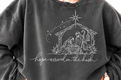 Joy Beneath the Guiding Star PNG, Shepherd and Lamb Christma Product Image 3