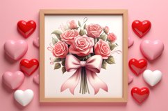 Sweet Valentine Clipart, Watercolor Valentines Day Product Image 3