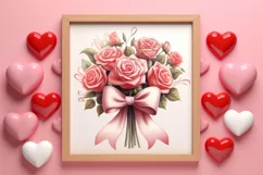 Sweet Valentine Clipart, Watercolor Valentines Day Product Image 3