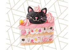 Haunted Sweet Shoppe PNG Clipart, Pastel Halloween Bakery Product Image 3