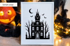 Haunted House SVG, Halloween House SVG Product Image 3